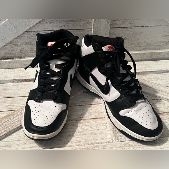 Nike dunk high Black and white - Picture 1 of 7
